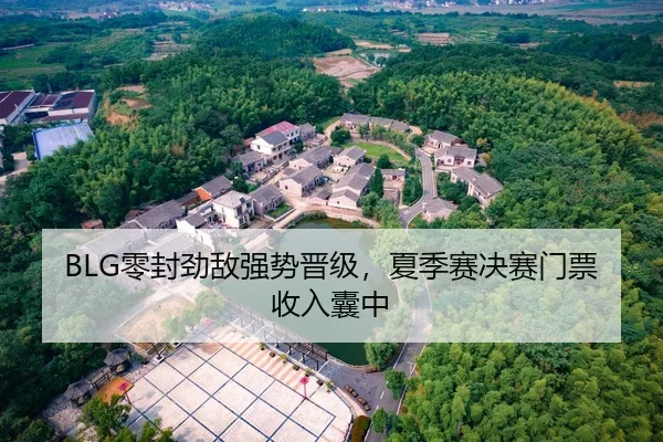 BLG零封劲敌强势晋级，夏季赛决赛门票收入囊中